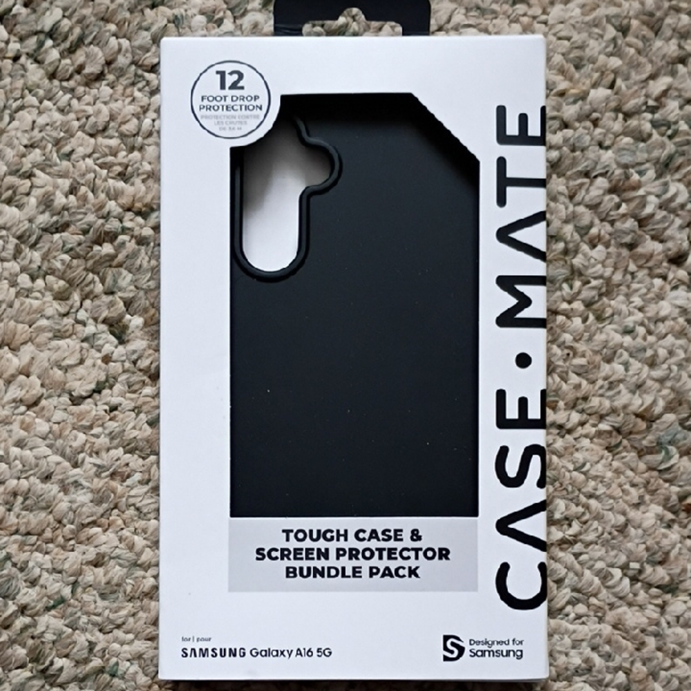 Case-Mate Midnight Black Case for Samsung Galaxy A16 5G